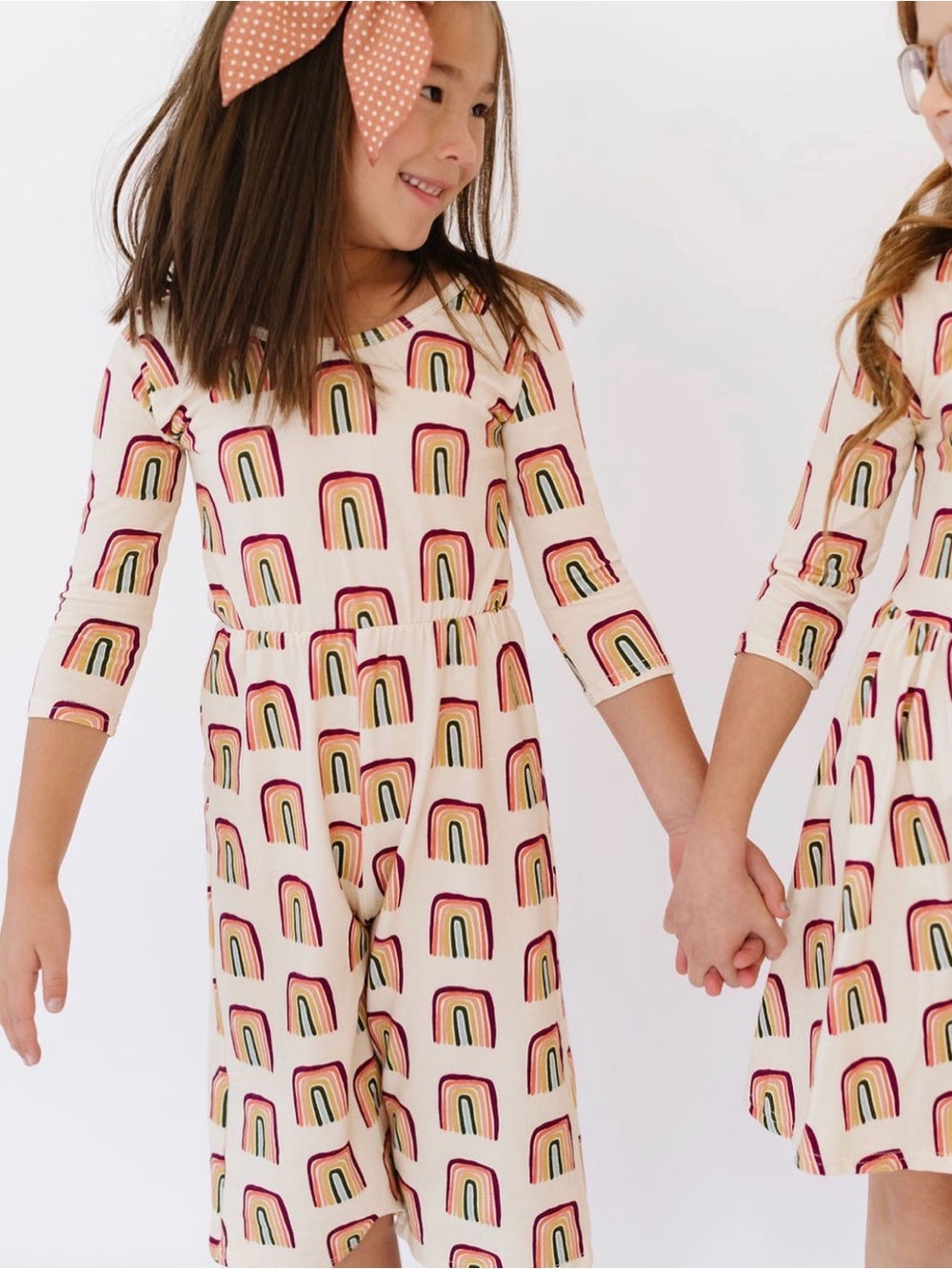 Vivie and Ash Bobo Rainbow Twirl Dress Sz 8